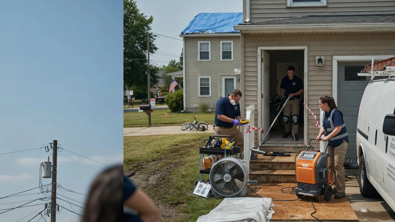 Water Damage Repair in Dimock, PA near me